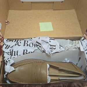 Hush Puppies Wren Loafer PF Tan Leather Sz. 9